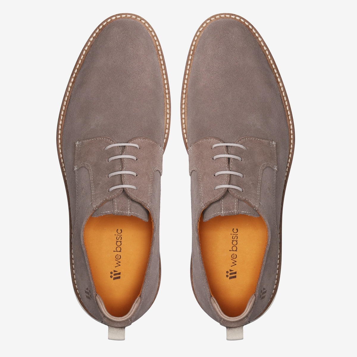 Sapato Masculino Derby Mancini Camurça Camel