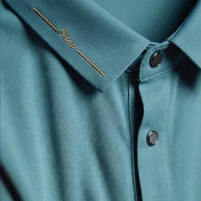 [Leve 5, Pague Só 3] Camisa Polo Vantum Masculina em Poliéster Performance e Elastano com Emblema Metálico de Pinheiro + BRINDES