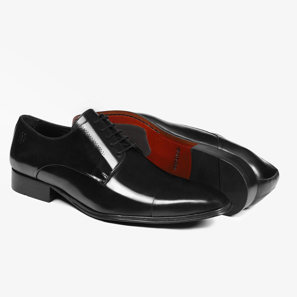 Sapato Derby Masculino Preto - Flen